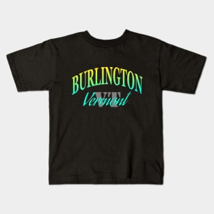 City Pride: Burlington, Vermont Kids T-Shirt